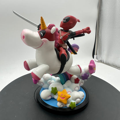Fig Elite Max Deadpool x Unicorn Collectible Figure