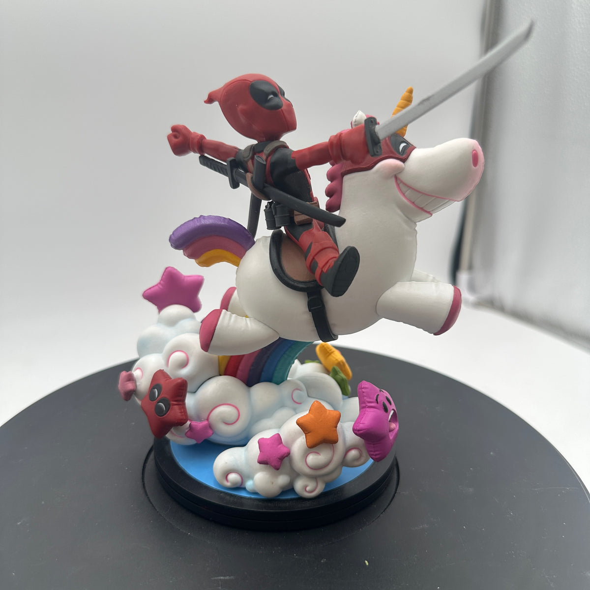 Fig Elite Max Deadpool x Unicorn Collectible Figure