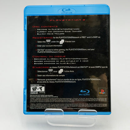 Playstation 3 Welcome to Playstation 3 and Playstation Network