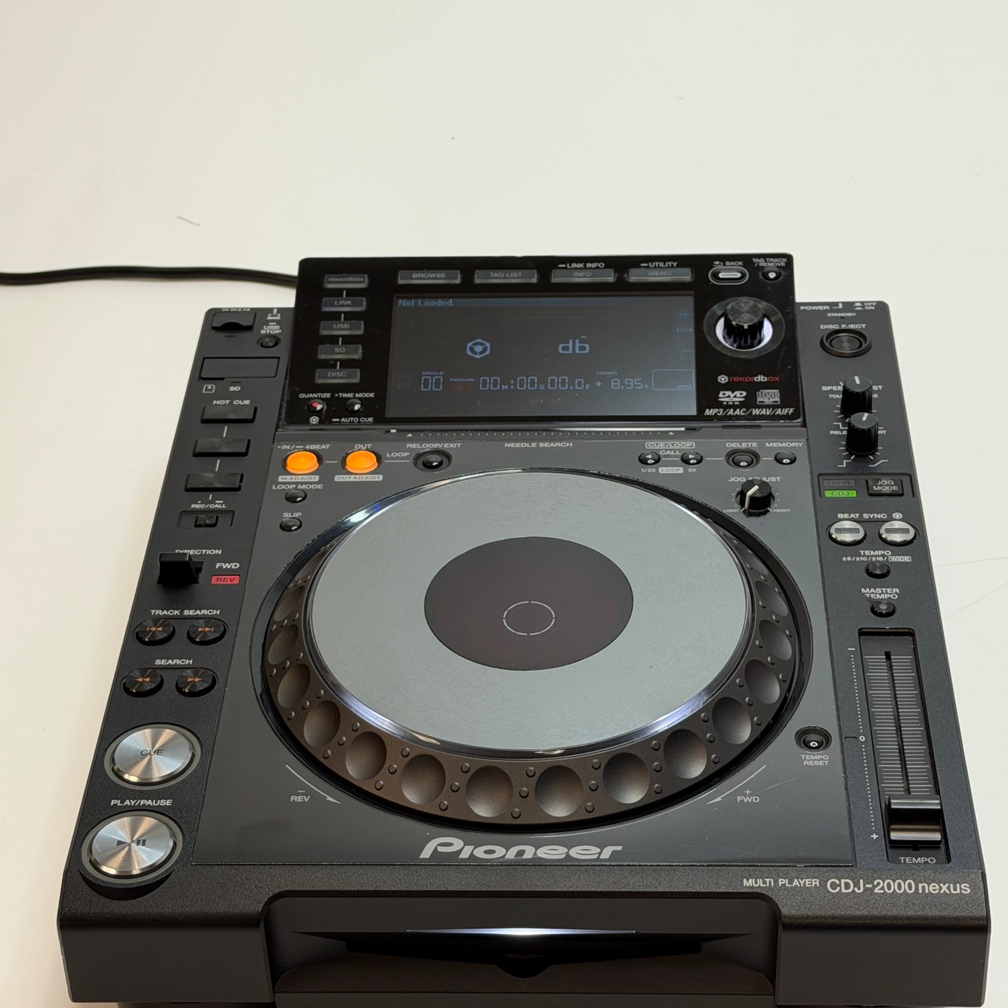Pioneer CDJ-2000 Nexus Pro Audio DJ Player Deck With Flight Case