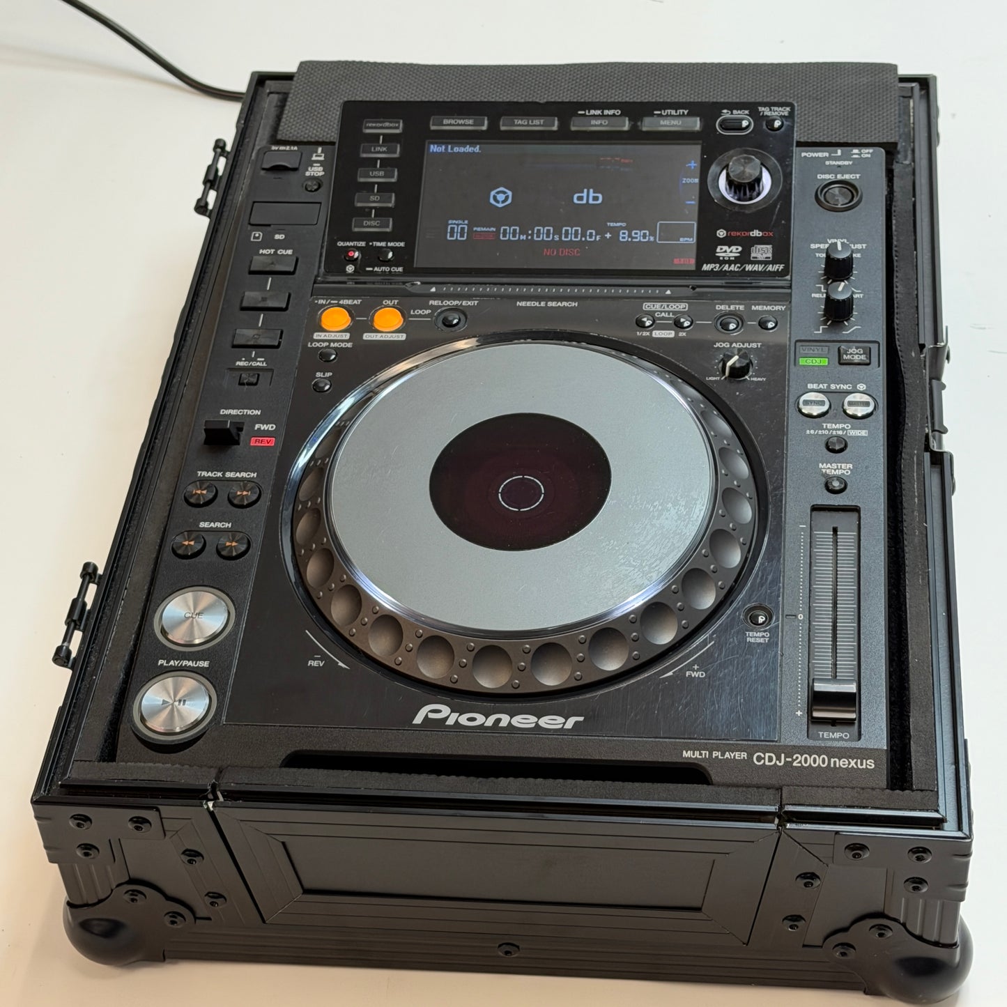 Pioneer CDJ-2000 Nexus Pro Audio DJ Player Deck With Flight Case