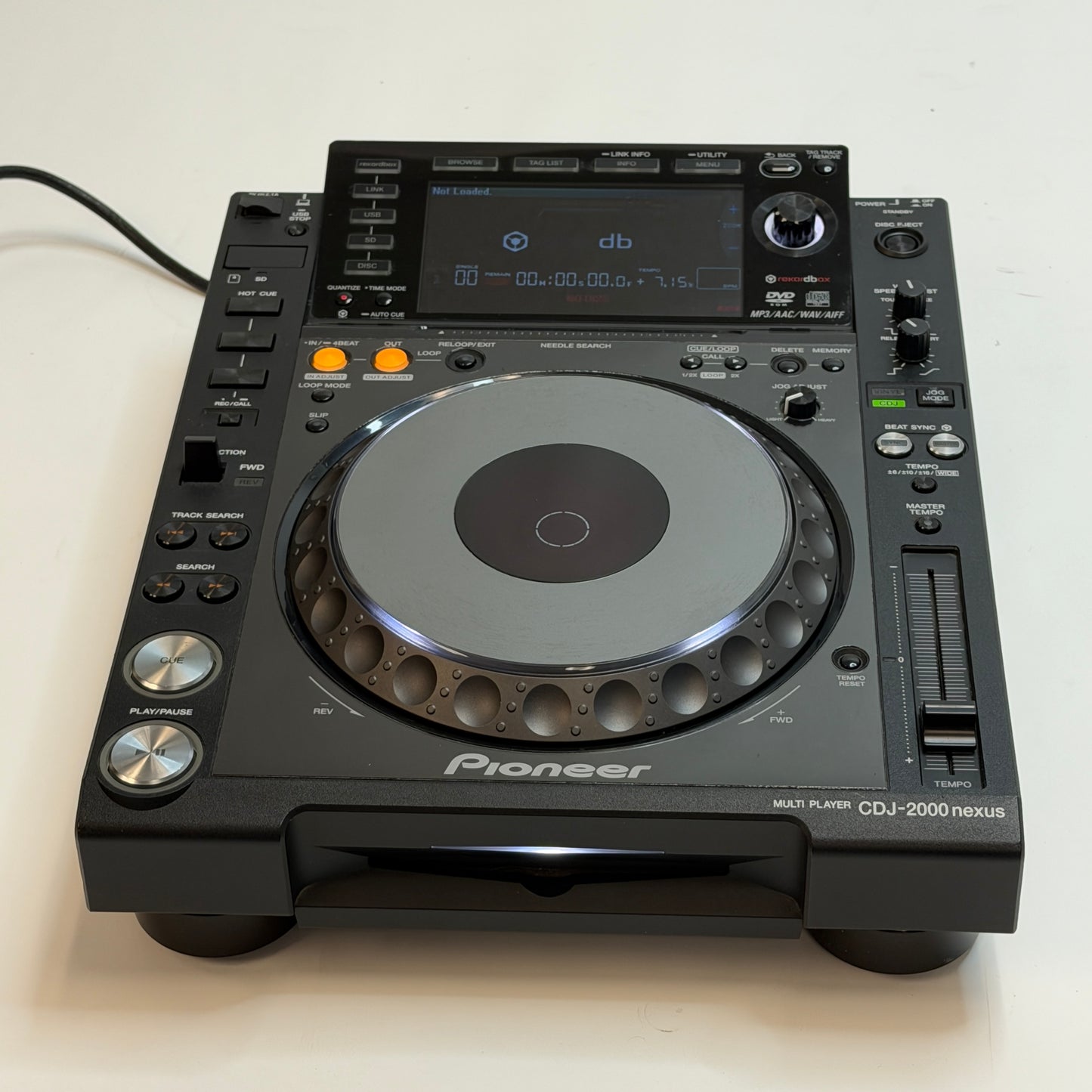 Pioneer CDJ-2000 Nexus Pro Audio DJ Player Deck With Flight Case