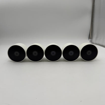 Google Nest Outdoor Cameras G3AL9 Lot Of 5 READ