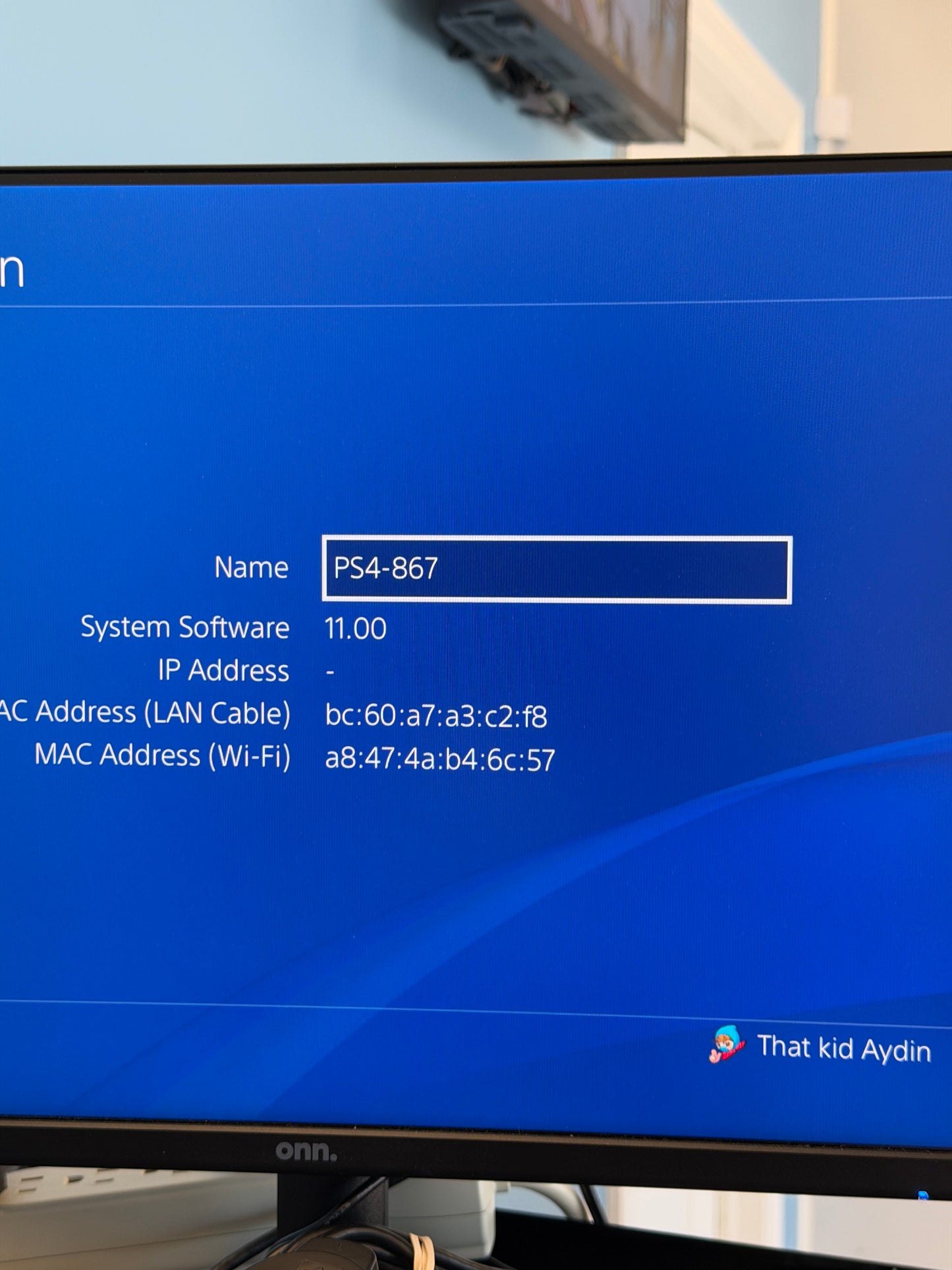 Sony PlayStation 4 CUH-2015A with Software version 11 Console Only
