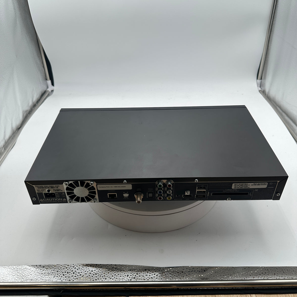 TiVo Roamio TCD848000 DVR with Lifetime Service Black No Cable Card