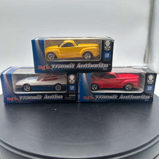 Maisto Transit Authority Die Cast Collection Lot of 3