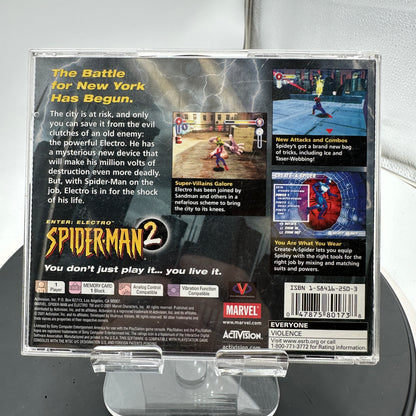 Sony PlayStation Spider-Man 2 Video Game CIB READ