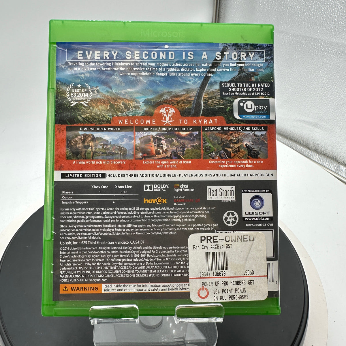 Xbox One Far Cry 4 Limited Edition CIB