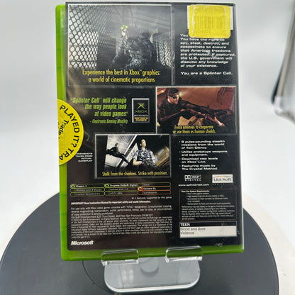 Xbox Splinter Cell CIB