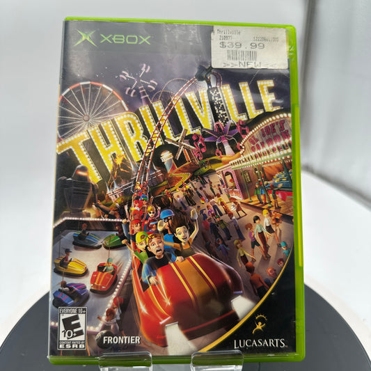 Xbox Thrillville Video Game CIB
