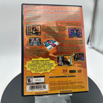 PlayStation 2 Dance Dance Revolution DDR Max 2 CIB