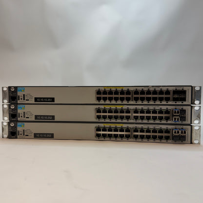 HP 2530-24G PoE+ Switch J9773 24 Port