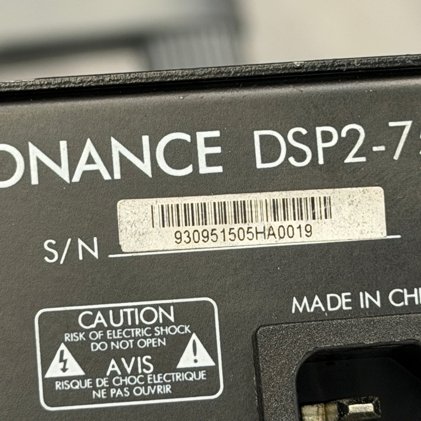 Sonance DSP2-750 2 Channel Power Amplifier FOR PARTS ONLY