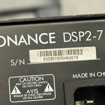 Sonance DSP2-750 2 Channel Power Amplifier FOR PARTS ONLY