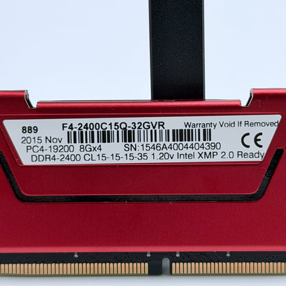 G.SKILL Ripjaws V DDR4 32 GB (8x4 Kit)