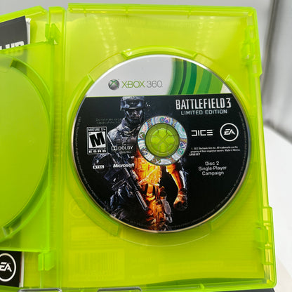 Xbox 360 Battlefield 3 Limited Edition Game and Case
