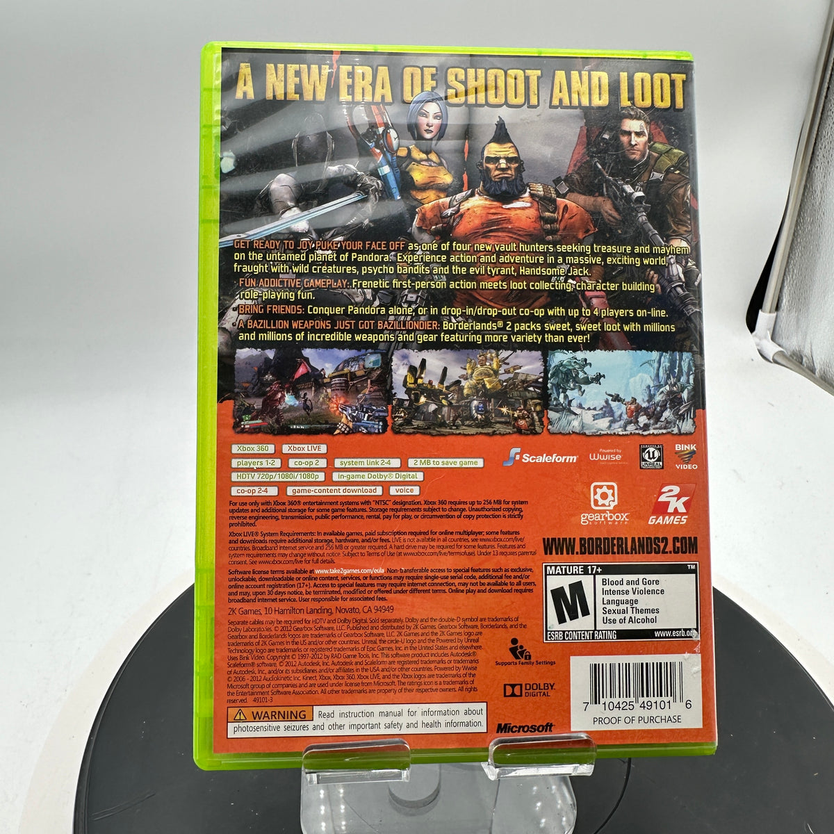 Borderlands 2 for Xbox 360 CIB