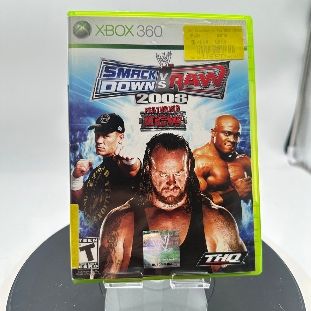 Xbox 360 WWE SmackDown vs Raw CIB