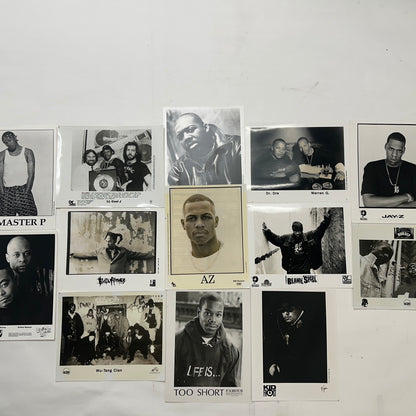 Vintage 90's Hip Hop Promo/Press Photos Collection - Mobb Deep, Wu-Tang Clan, Dr. Dre and More