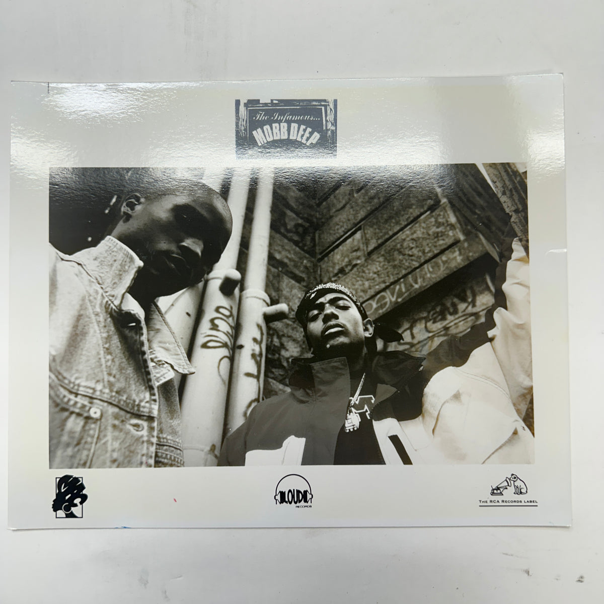 Vintage 90's Hip Hop Promo/Press Photos Collection - Mobb Deep, Wu-Tang Clan, Dr. Dre and More