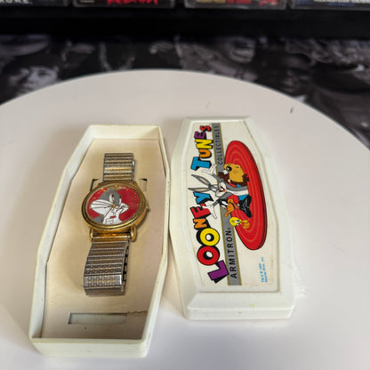 Vintage Limited Edition 1994 Looney Tunes Bugs Bunny Armitron Watch