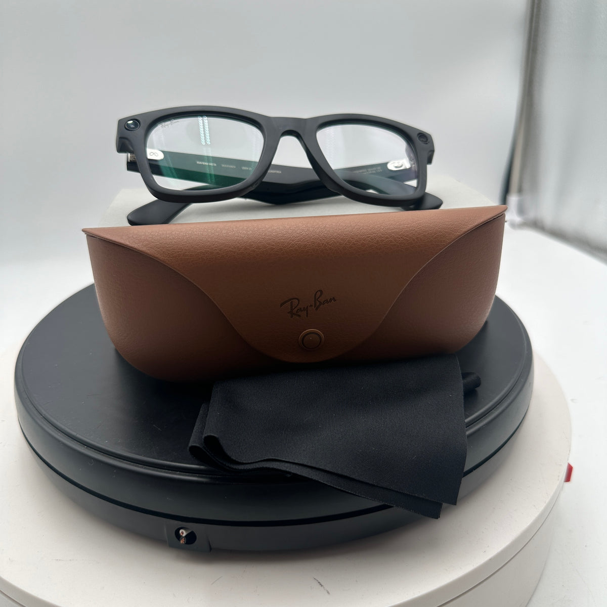 Ray-Ban Meta Wayfarer RW4012 Smart Glasses Transition Lens Matte Black