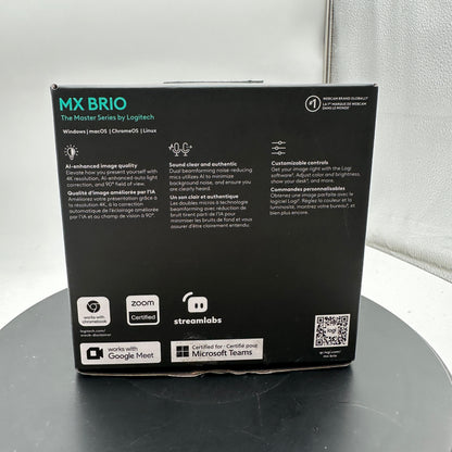Logitech MX Brio 4K Ultra HD Webcam