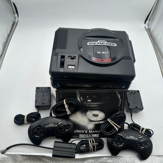 Sega Genesis Model 1 & Sega CD Model 1 Console Bundle READ