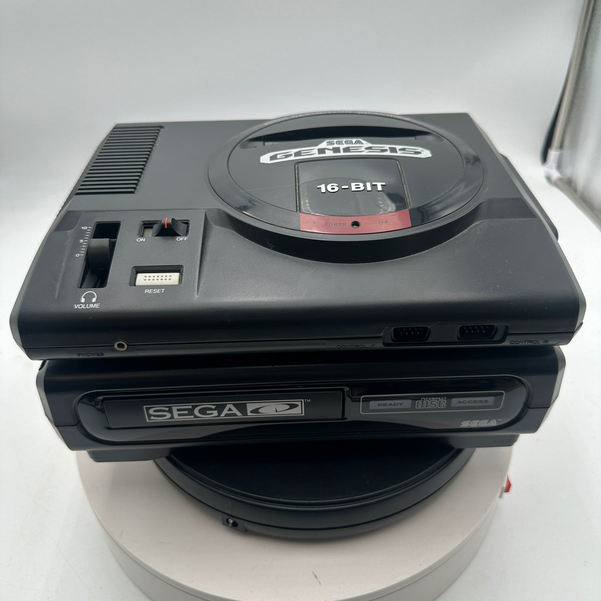 Sega Genesis Model 1 & Sega CD Model 1 Console Bundle READ