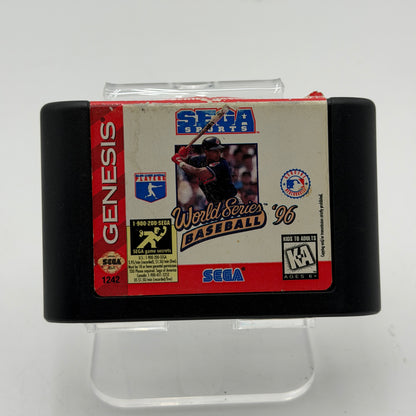 Sega Genesis World Series Baseball 96 Video Game - Used - A