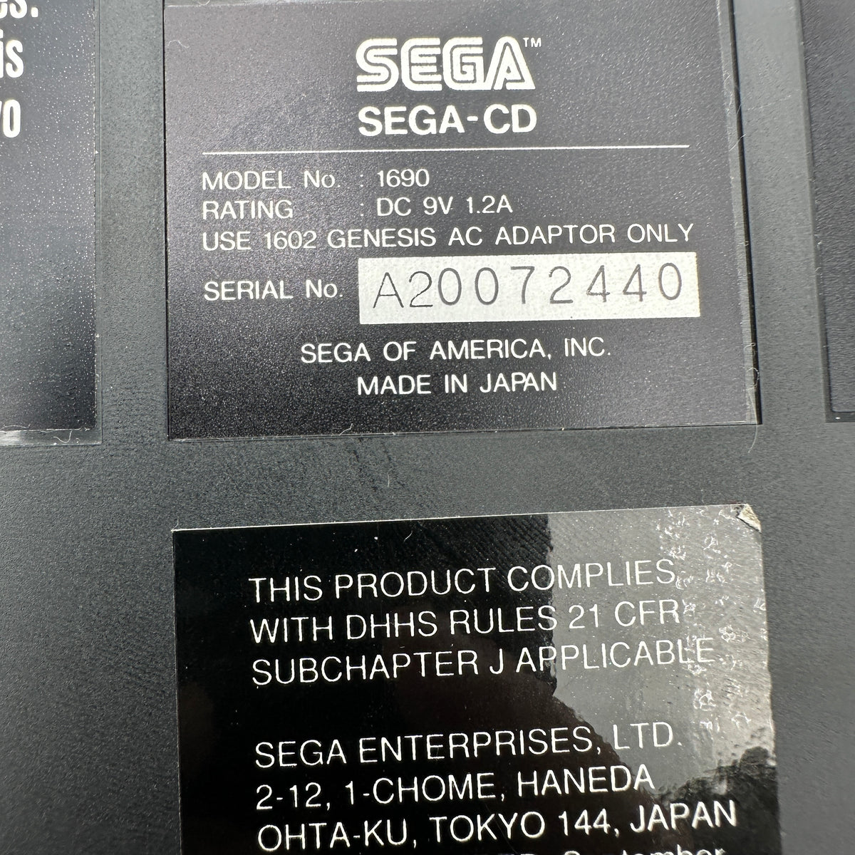 Sega Genesis Model 1 & Sega CD Model 1 Console Bundle READ