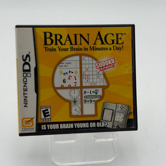 Nintendo DS Brain Age Video Game - Used - Light Scratches