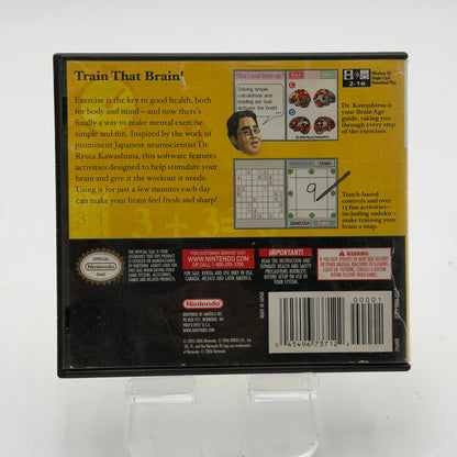 Nintendo DS Brain Age Video Game - Used - Light Scratches