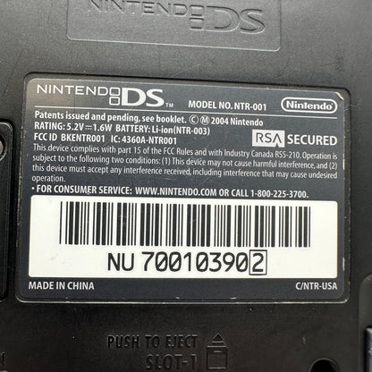 Nintendo DS Original (NTR-001) 2004 Video Game System READ