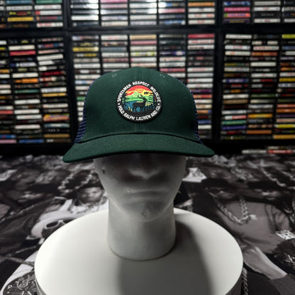 NWT Polo Ralph Lauren Sportsman Respect Wildlife Patch Trucker Hat Cap Outdoors Green
