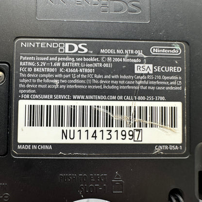 Nintendo DS Original (NTR-001) 2004 Handheld Game Console READ