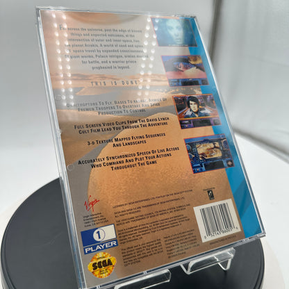 Sega CD Dune Video Game CIB MINTY