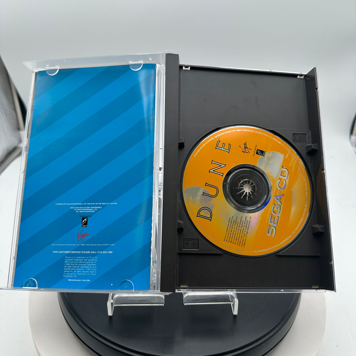 Sega CD Dune Video Game CIB MINTY