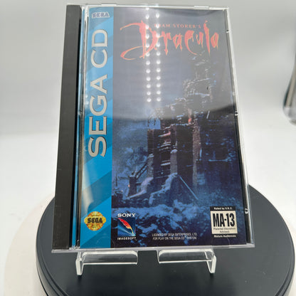 Bram Stoker's Dracula Sega CD Video Game CIB MINTY