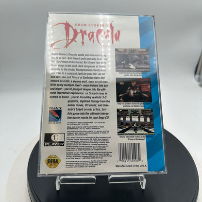 Bram Stoker's Dracula Sega CD Video Game CIB MINTY