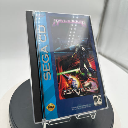 Sega CD Microcosm Black Video Game CIB MINTY