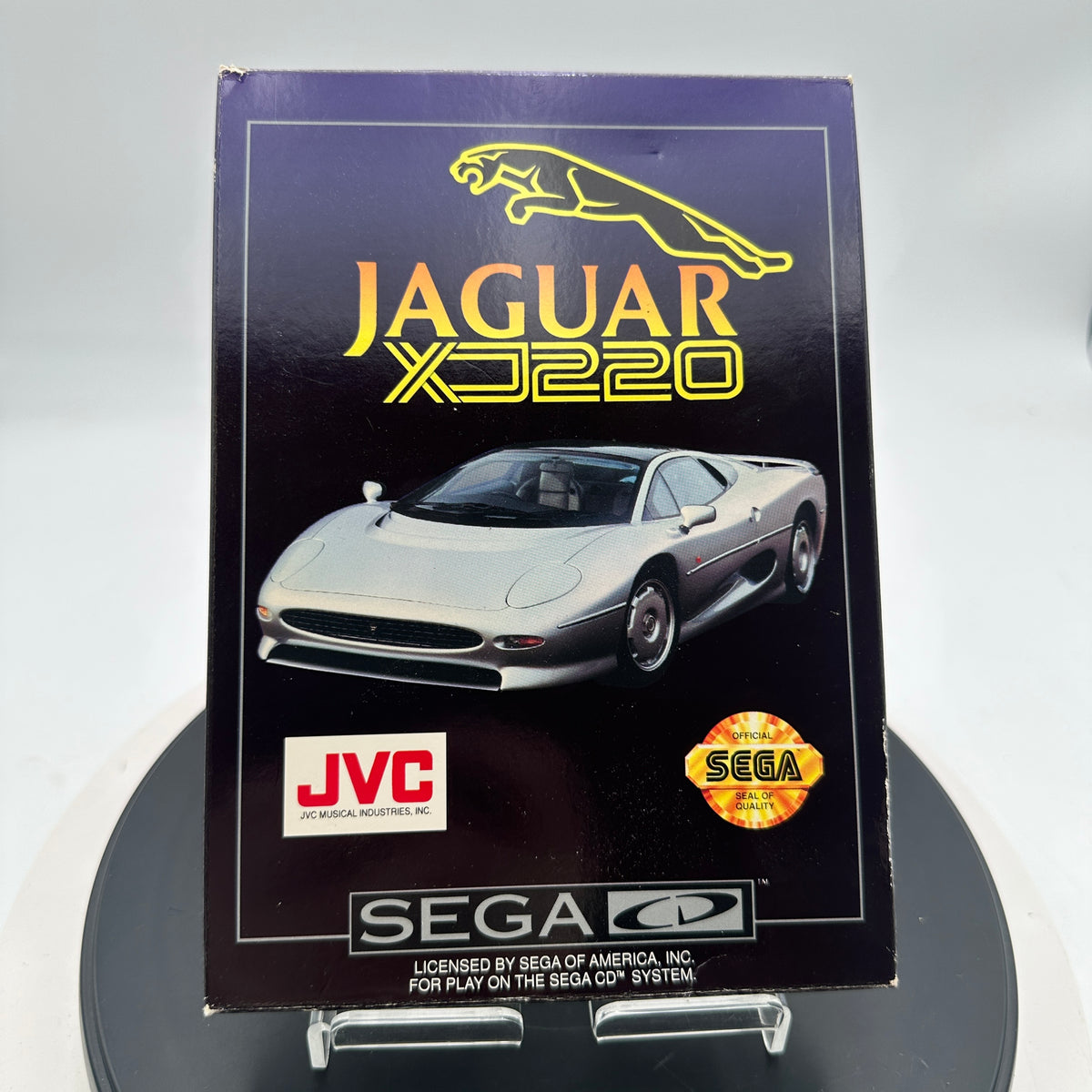 Sega CD Jaguar XJ220 Video Game CIB