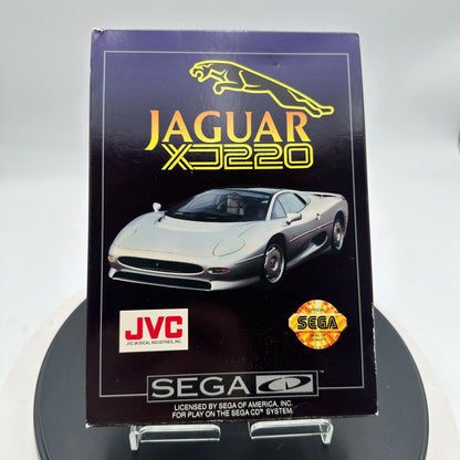 Sega CD Jaguar XJ220 Video Game CIB