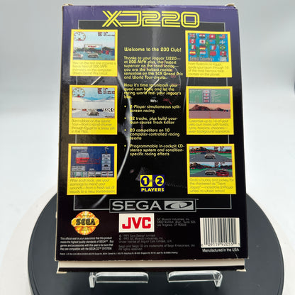 Sega CD Jaguar XJ220 Video Game CIB