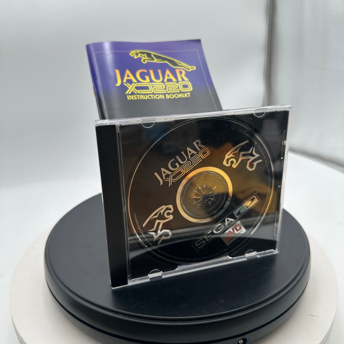 Sega CD Jaguar XJ220 Video Game CIB