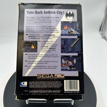 Sega CD Batman Returns Video Game CIB MINTY