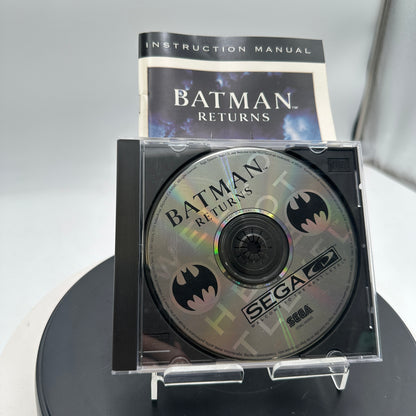 Sega CD Batman Returns Video Game CIB MINTY