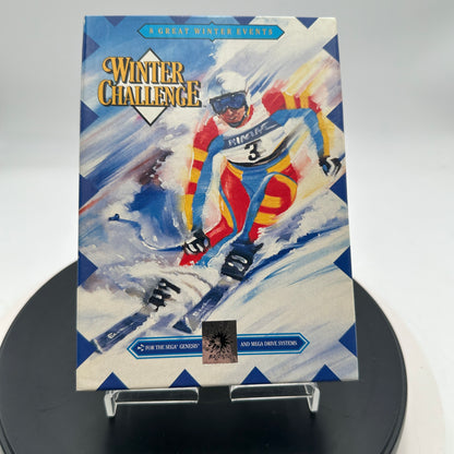 Sega Genesis Winter Challenge Video Game CIB