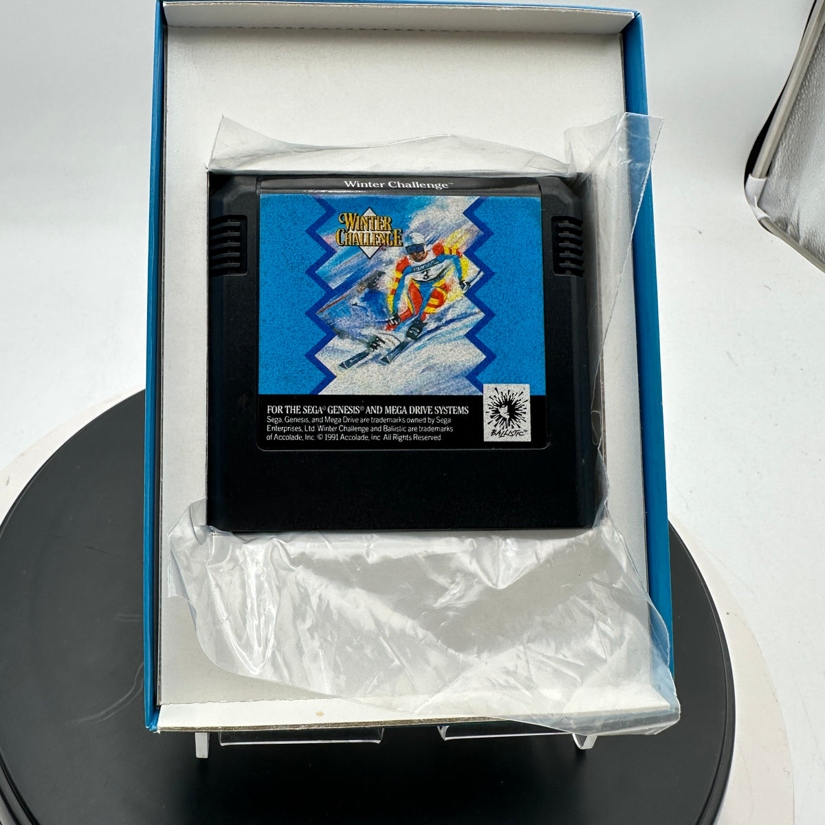Sega Genesis Winter Challenge Video Game CIB