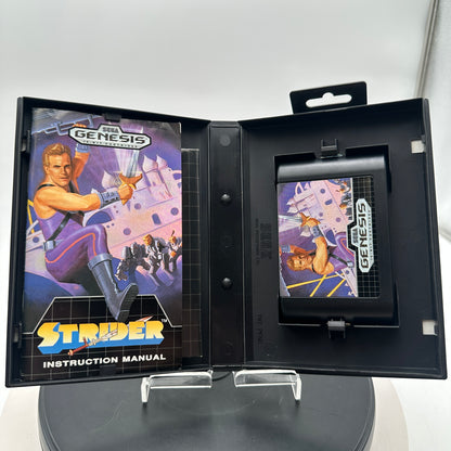 Sega Genesis Strider Video Game CIB Used CIB MINTY